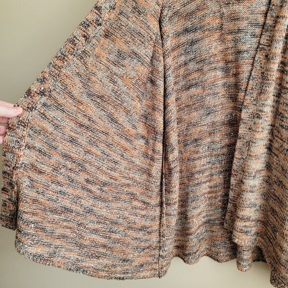 Catherines Womens Cardigan Sweater Plus Size 4X Long Line Knit Sequins Sparkle - Picture 6 of 10